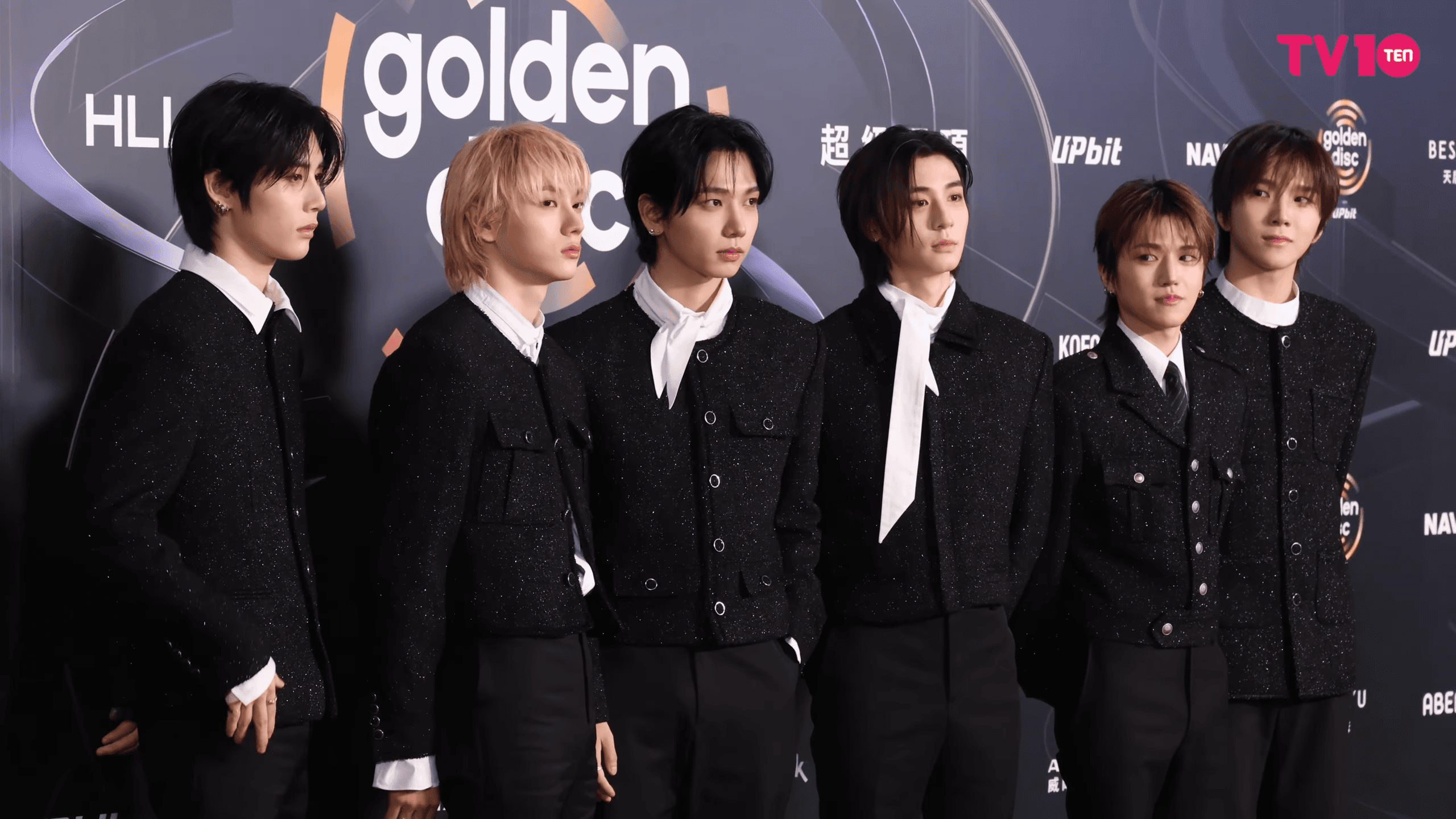 BOYNEXTDOOR on the 40th Golden Disc Awards red carpet in January 2026