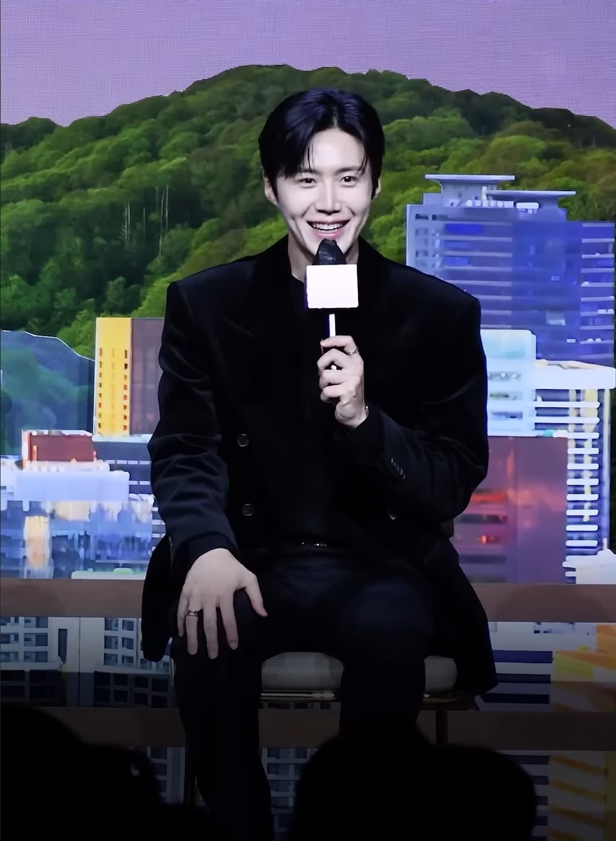 Kim Seon-ho at the Can This Love Be Translated press conference in January 2026