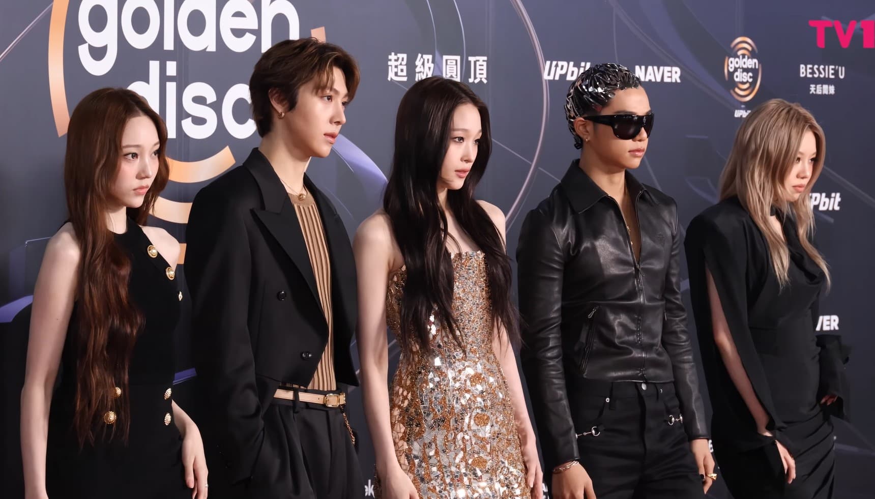 ALLDAY PROJECT on the red carpet at the 40th Golden Disc Awards