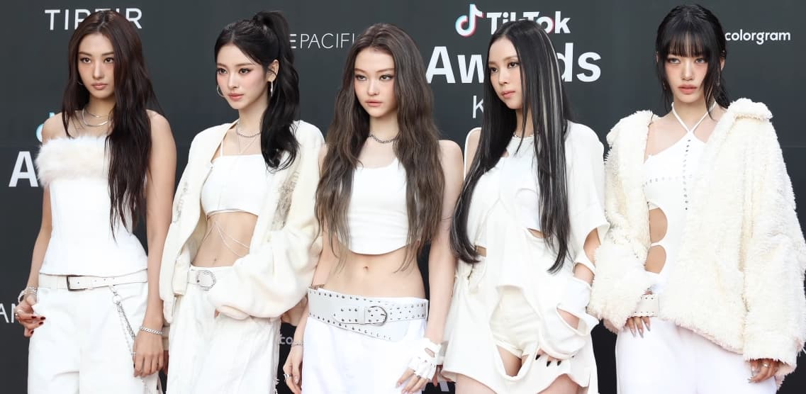 MEOVV at the TikTok Awards Korea in October 2025
