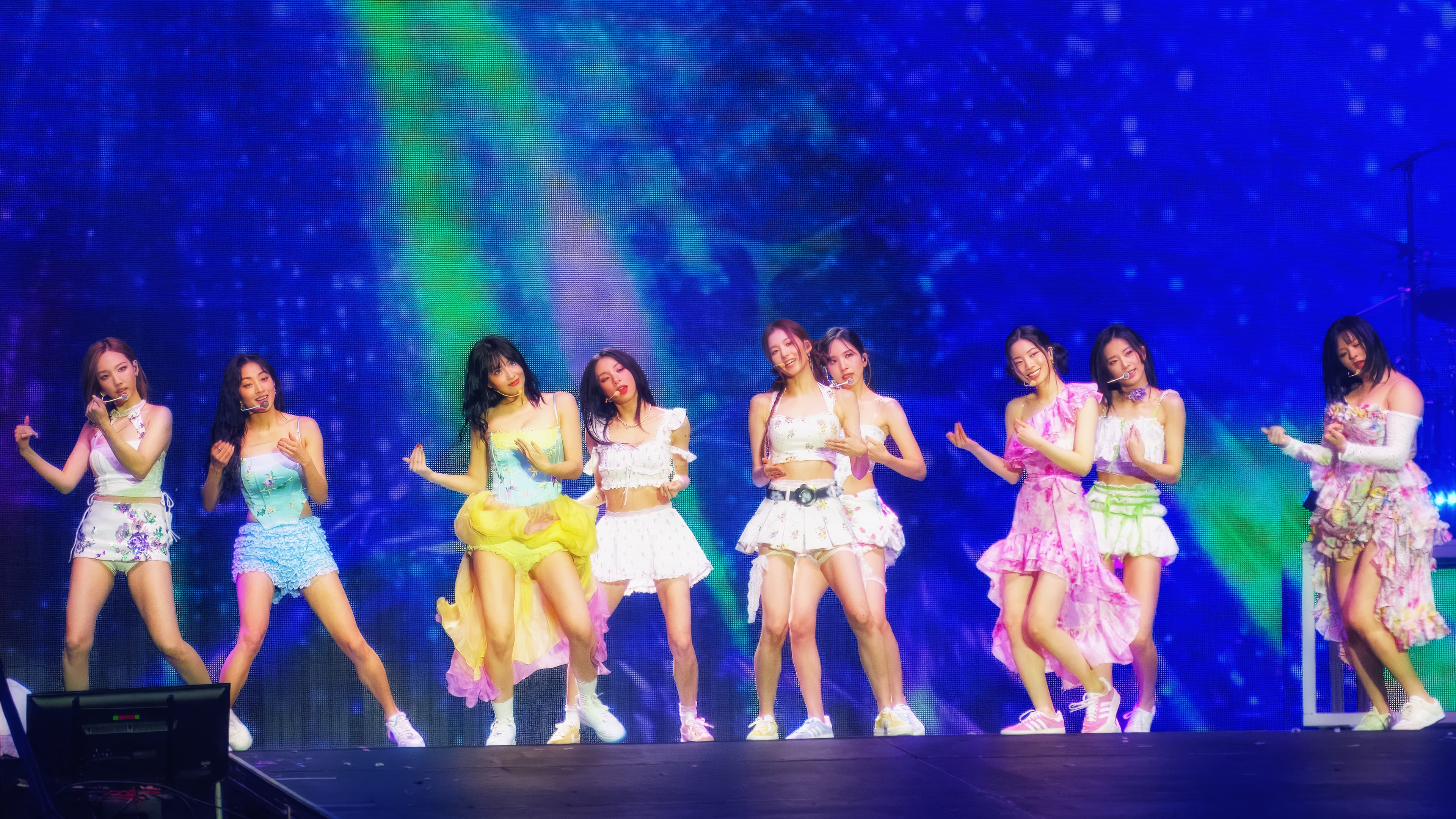 TWICE performing in Las Vegas in 2024